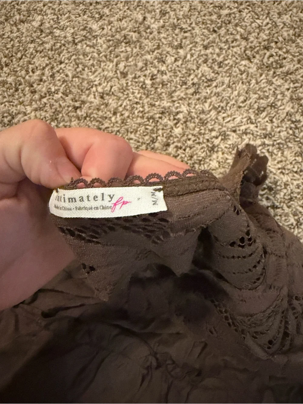 Free People soft brown